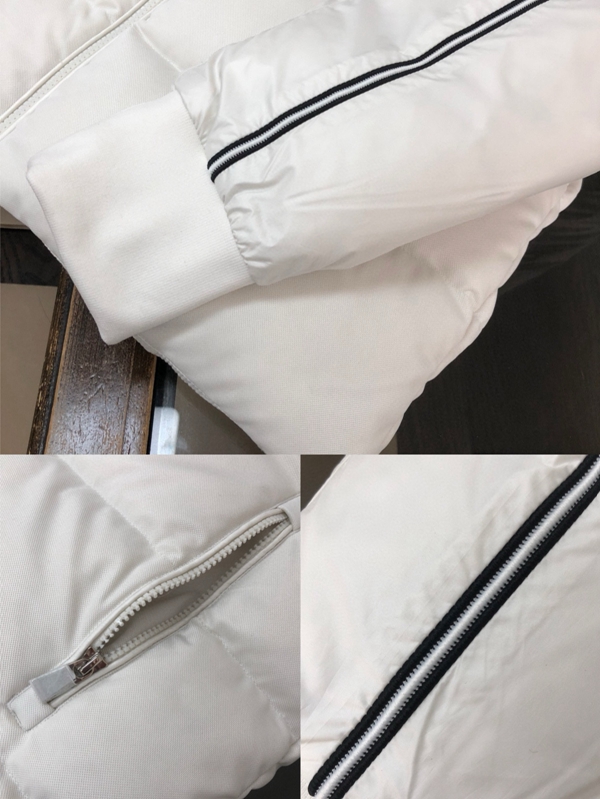 ハイクオリティダウンジャケット素材ディテール